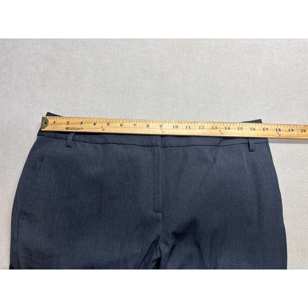 Vintage Casual Corner Pants Womens 10 Gray Modern Fit Bootcut Stretch New - Picture 6 of 9
